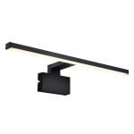 Nordlux Marlee 50 Applique Murale Métal Noir 8.9W 800lm - 930 Blanc Chaud | IP44 - Meilleur Rendu Des Couleurs