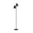 It's about RoMi Lampadaires Salon Salamanca Fer Noir | Convient pour 2x E14 