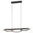 Eglo Suspension Luminaire Boyal Bois Noir, Brun 40.5W 3600lm - 830 Blanc Chaud | Dimmable