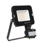 Ledvance Projecteur LED Compact Noir 20W 2000lm 100D - 840 Blanc Froid | IP65 - Symétrique - Détecteur de mouvement et de lumière