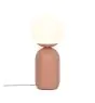 Nordlux Lampe De Chevet Notti Métal et Verre Brun | Convient pour 1x E14