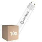 Lot 10x Ledvance Tube LED T8 Superior (EM/Direct 230V) Ultra Efficiency 11.3/14W 1900/2300lm - 830 Blanc Chaud | 120cm - Lumen Commutateur - Équivalent 36W